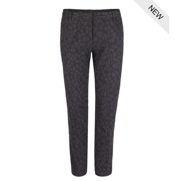 AllSaints Panthera Trouser in Black leopard print size 6 - Picture 3 of 8